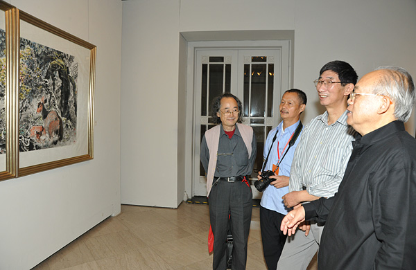 李延声艺术作品展在上海美术馆完美谢幕