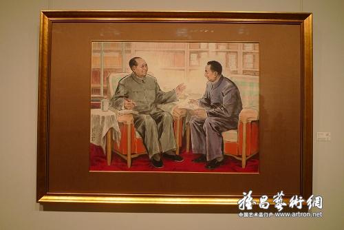 中国画《你办事, 我放心》尘封35年首度亮相上海